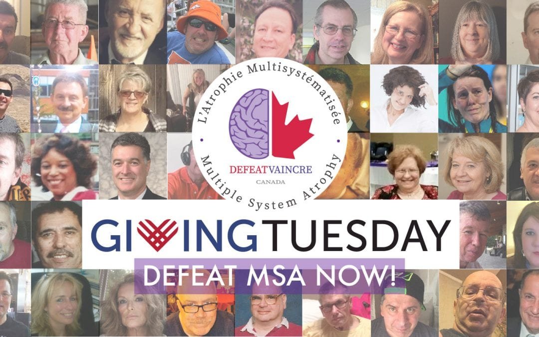 Announcing Defeat MSA Canada #GivingTuesday Fundraiser – Help Us!